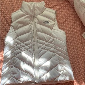 NorthFace White vest